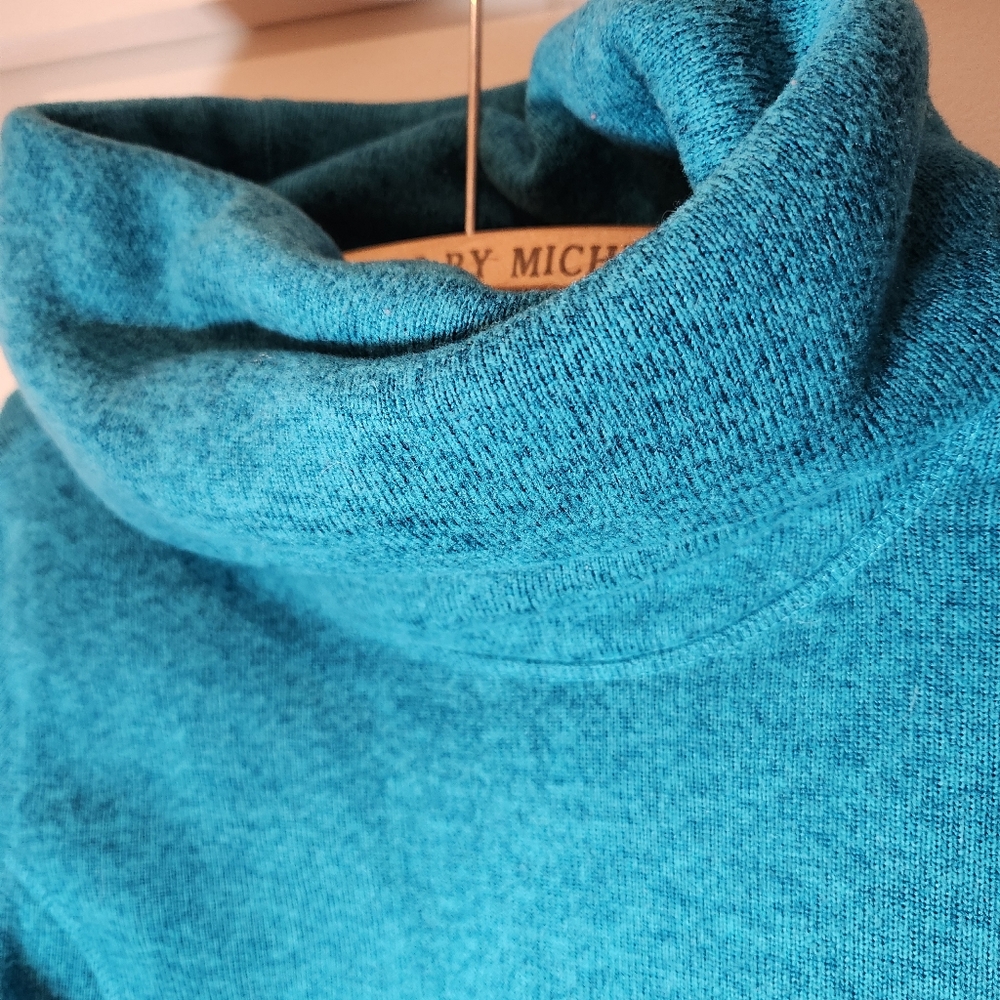 Turquoise medium mountain equipment Blue Sweater very‎ warm - Picture 6 of 10